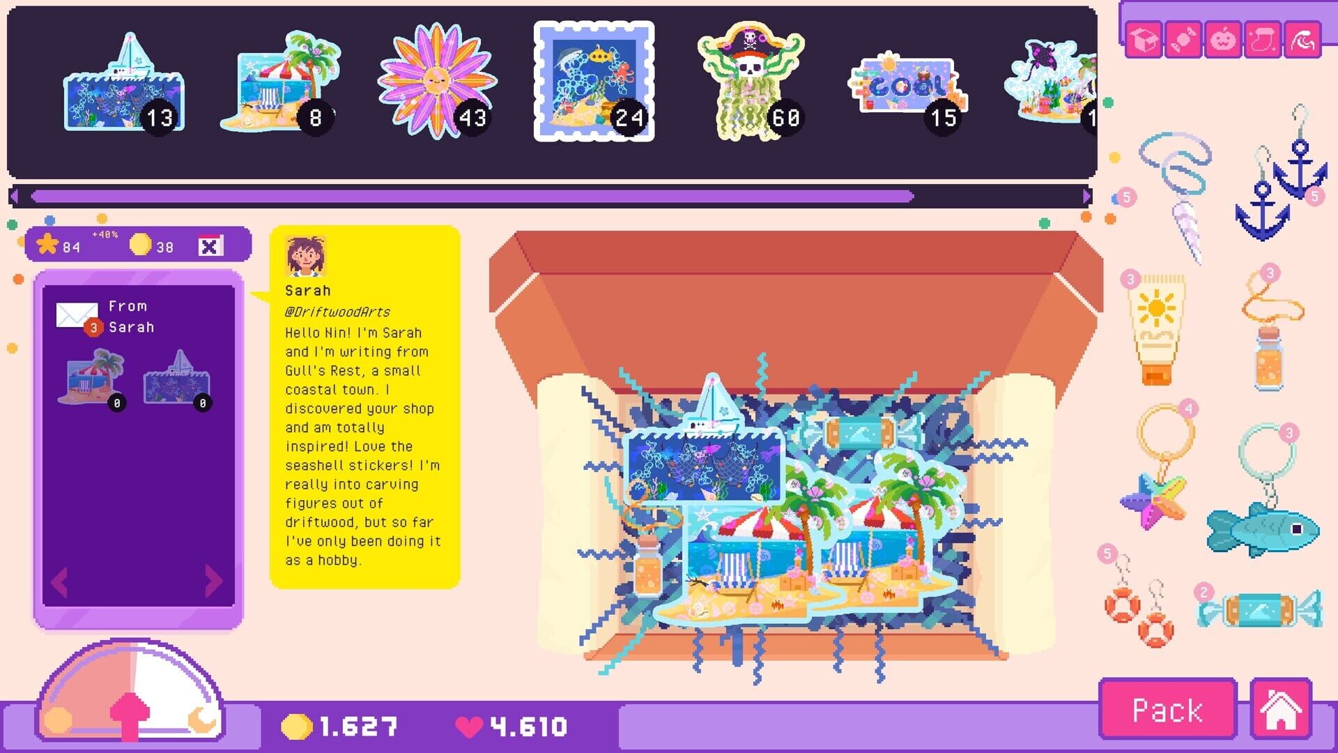 Screenshot for Sticky Business: Seaside Tales