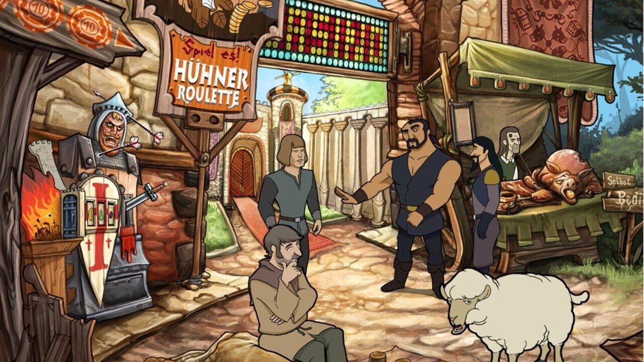 Screenshot for 1 1/2 Ritter: Auf der Suche nach der hinreissenden Herzelinde