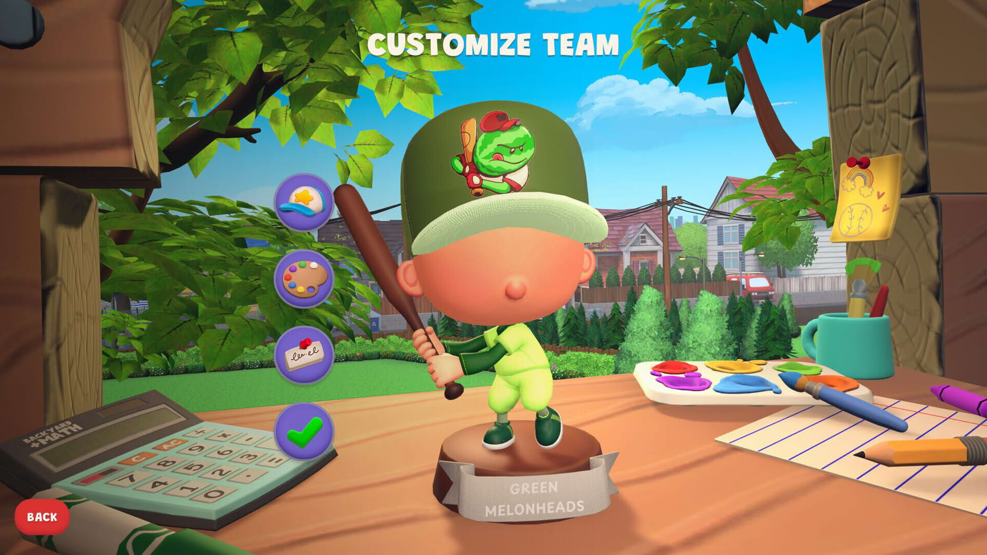 Screenshot for Backyard Baseball