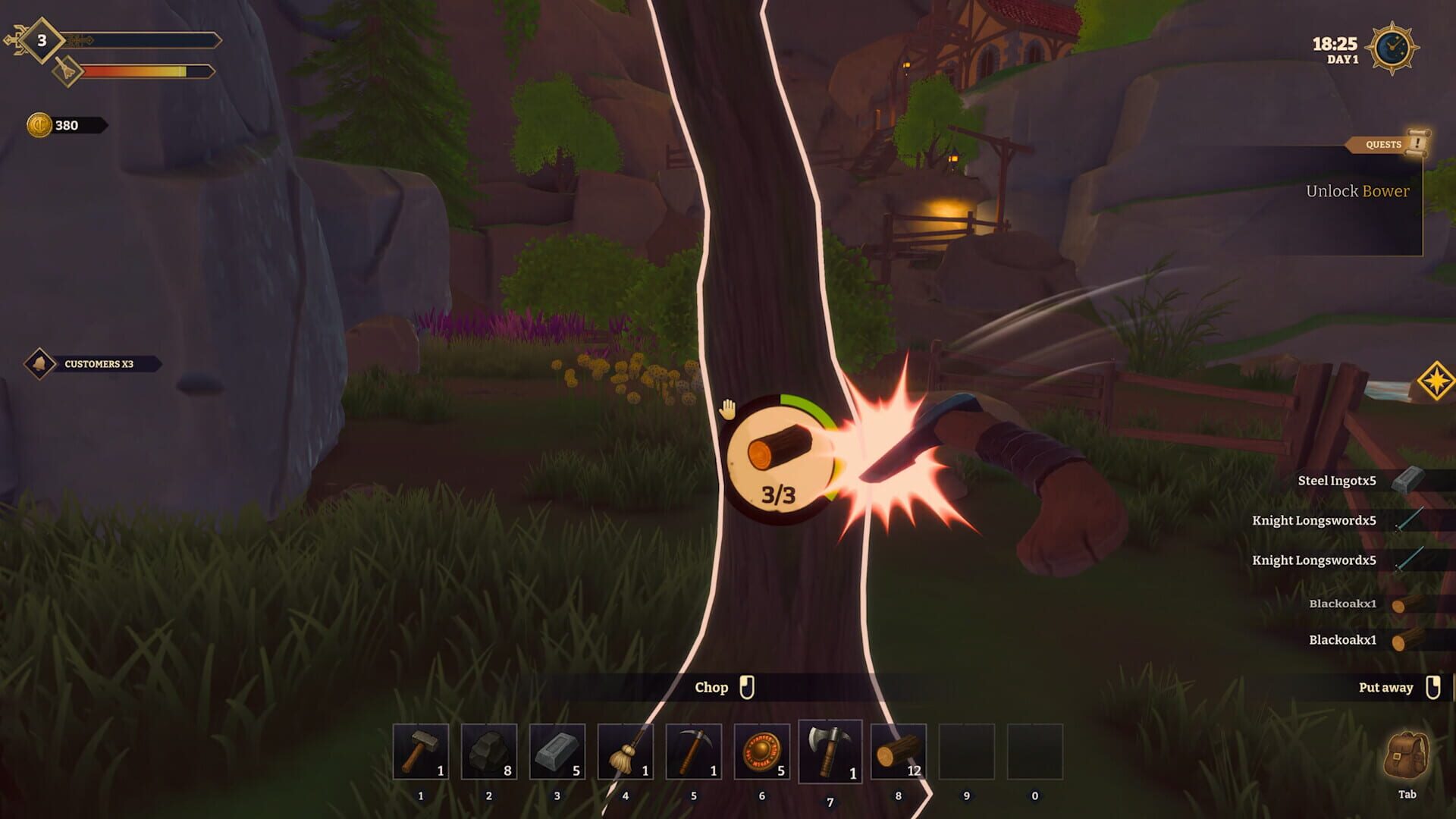 Screenshot for Fantasy Blacksmith Simulator