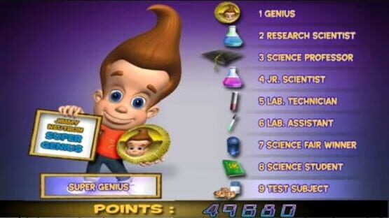 Screenshot for Jimmy Neutron vs. Jimmy Negatron