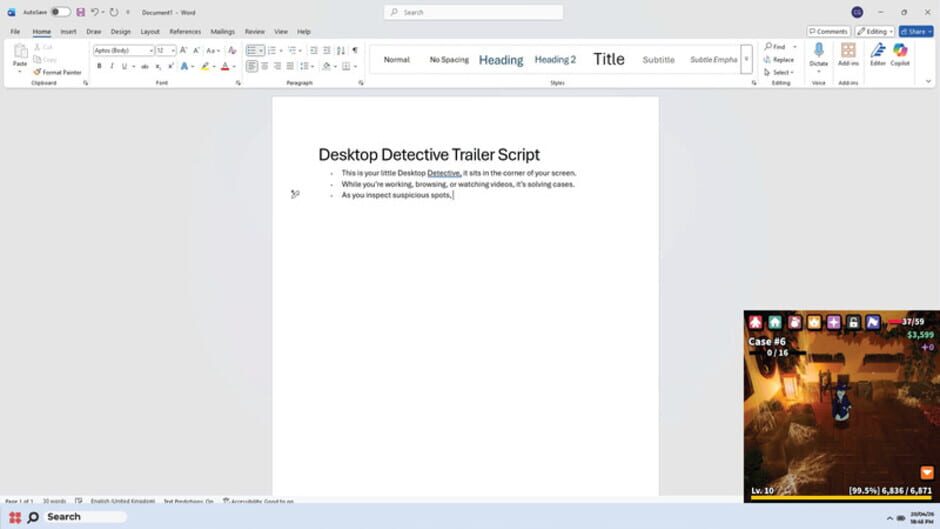 Screenshot for Desktop Detective