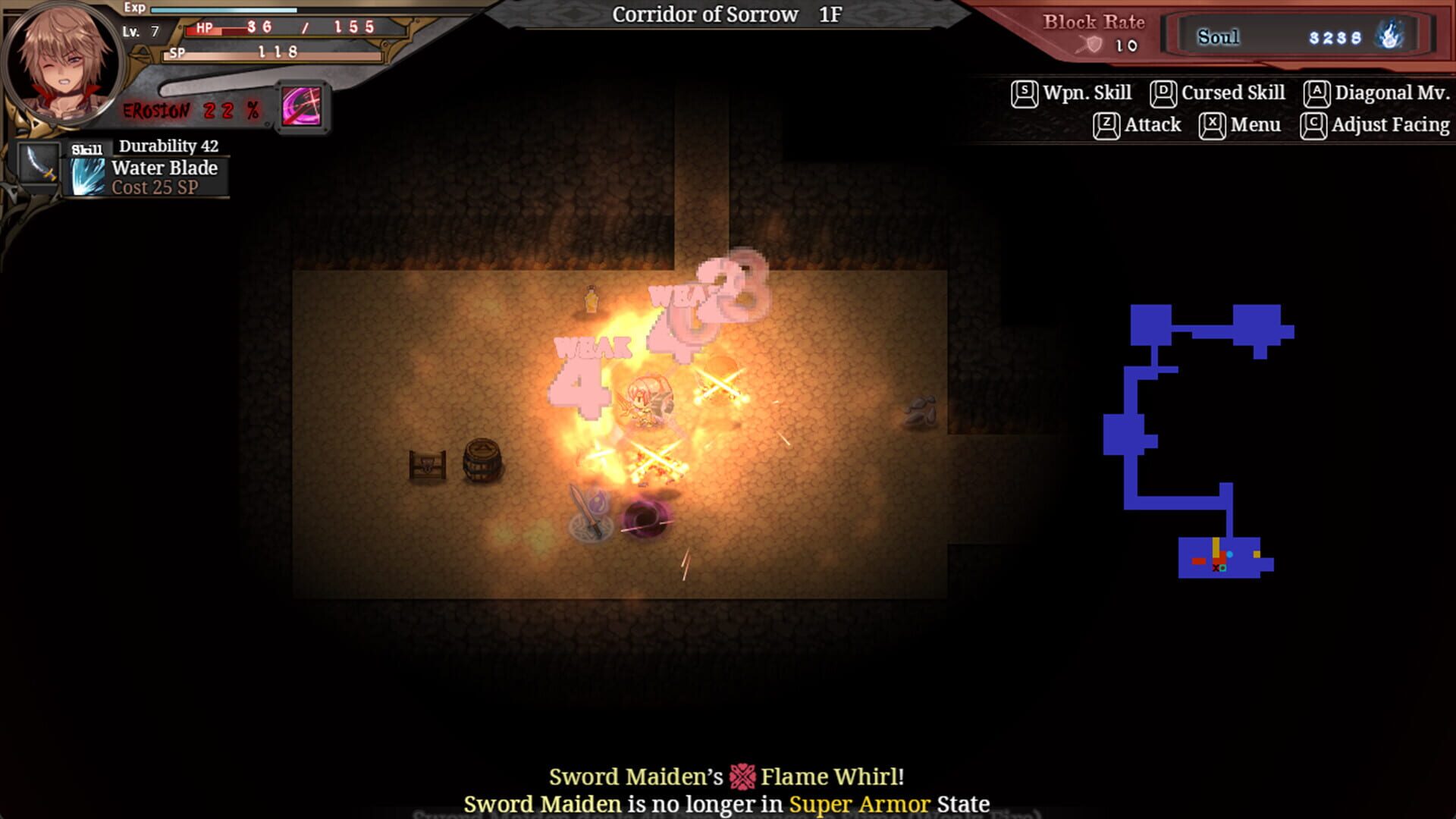 Screenshot for The Shimmering Horizon and Cursed Blacksmith