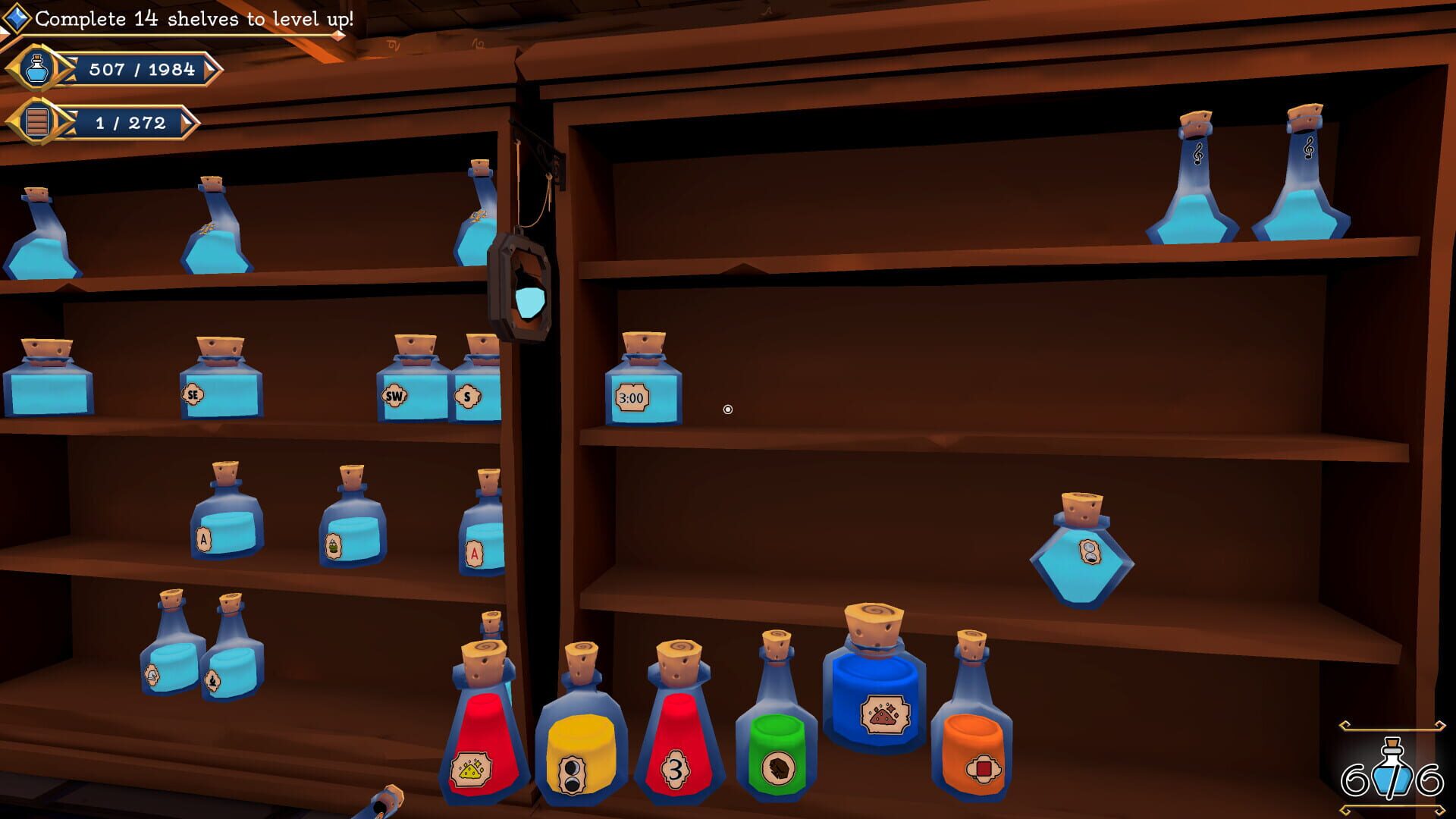 Screenshot for Shelve the Potions!