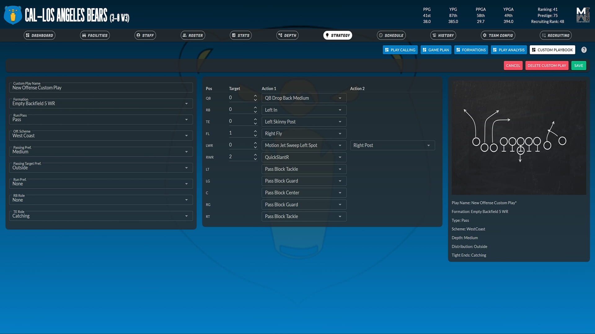 Screenshot for Draft Day Sports: College Football 27