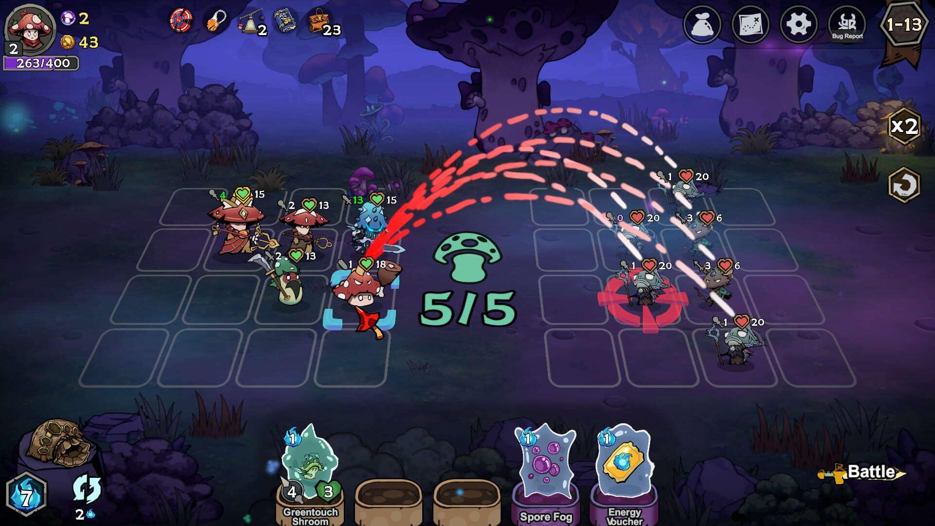Screenshot for Might & Mushroom