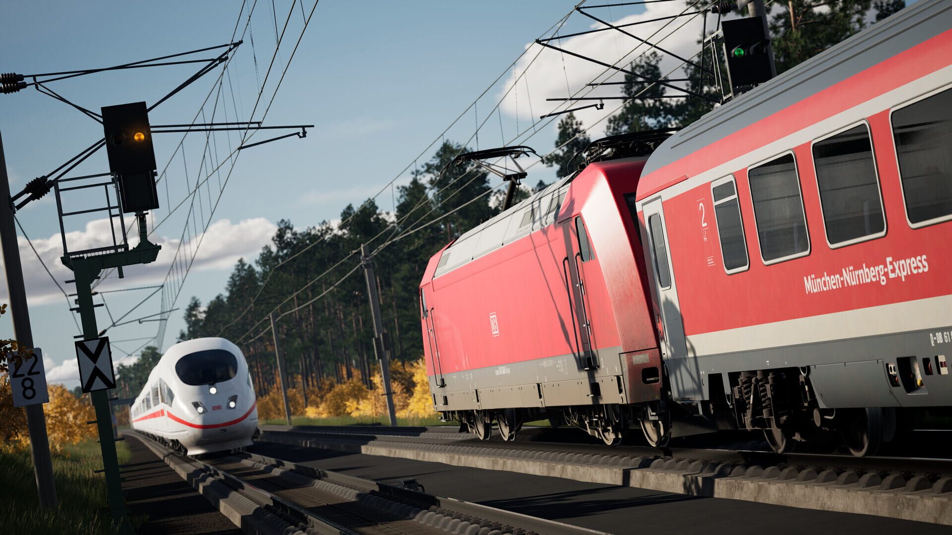 Screenshot for Train Sim World 6: Schnellfahrstrecke Nürnberg - Ingolstadt Route Add-On