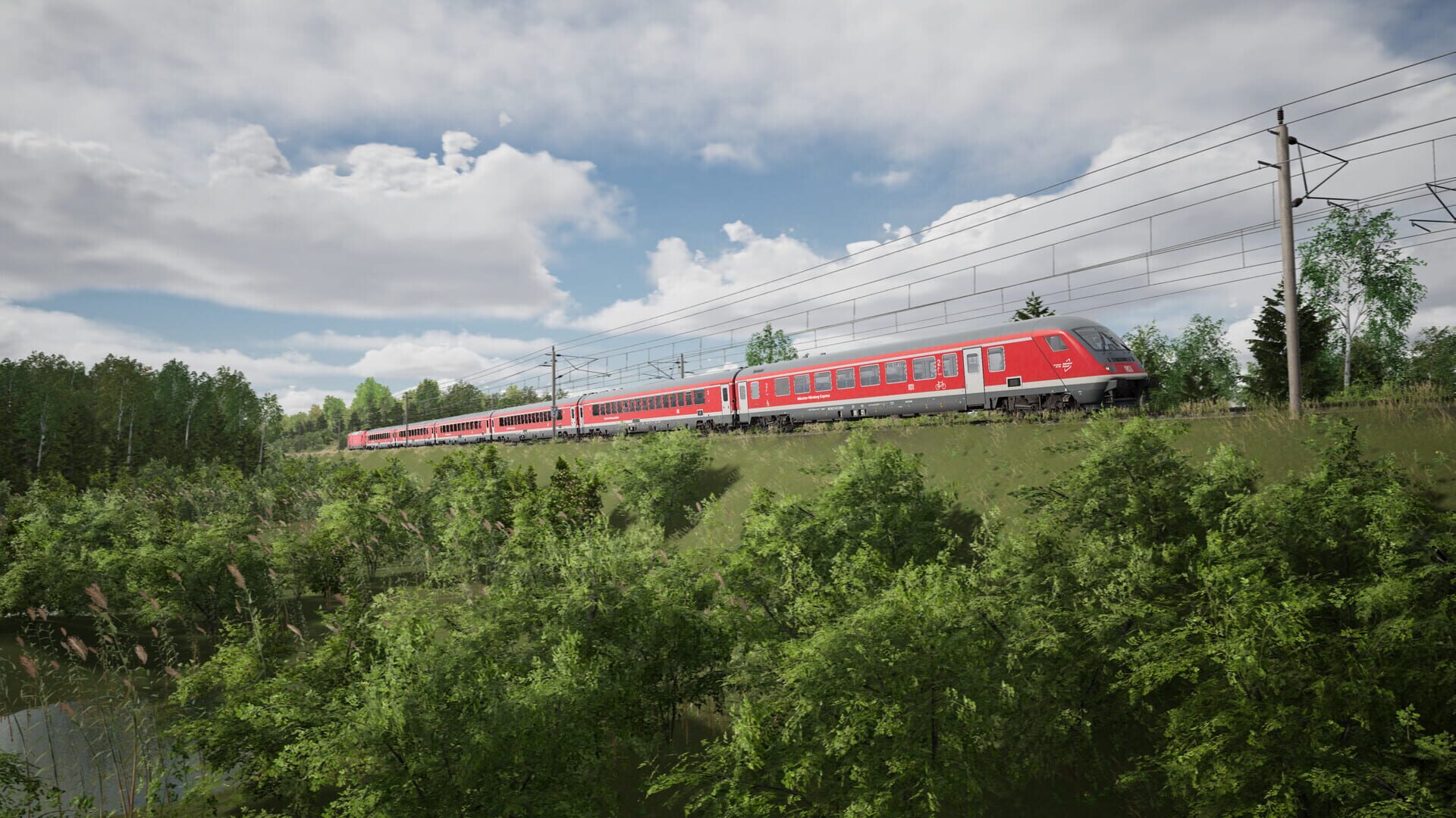 Screenshot for Train Sim World 6: Schnellfahrstrecke Nürnberg - Ingolstadt Route Add-On
