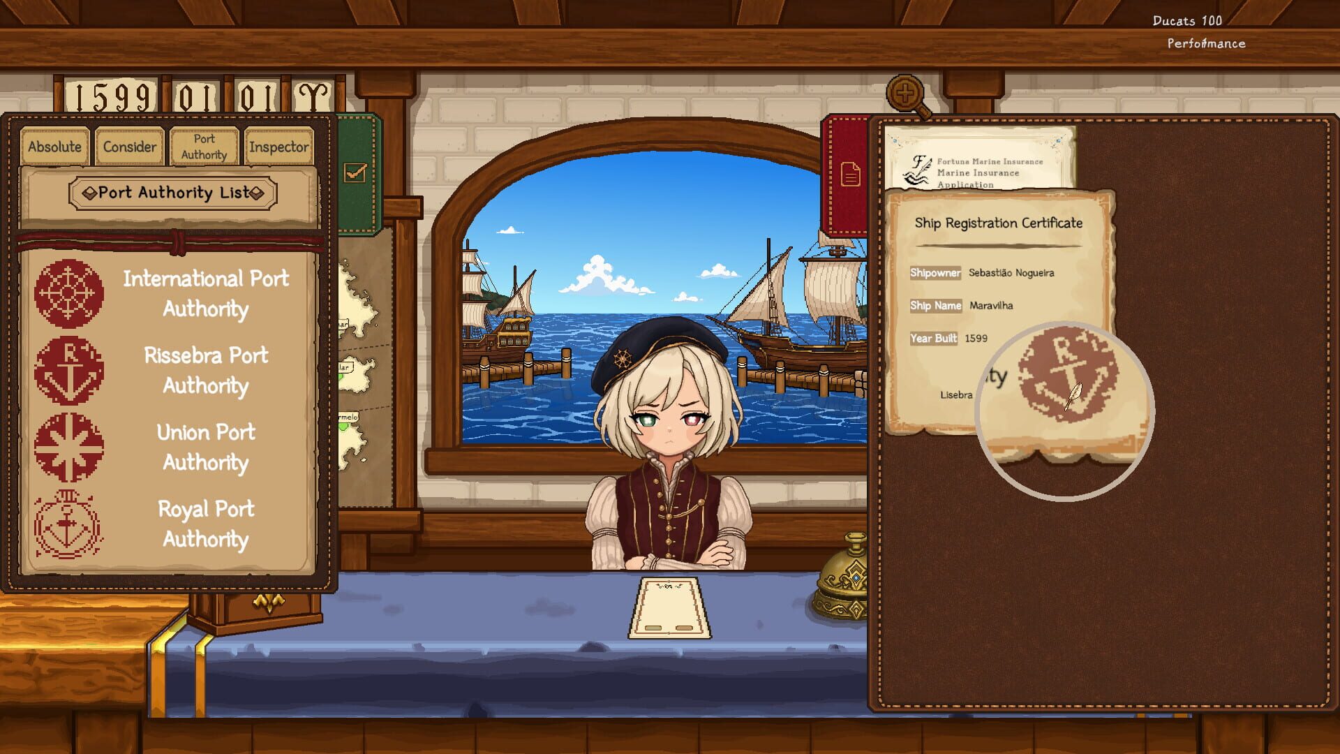 Screenshot for Blue Sign