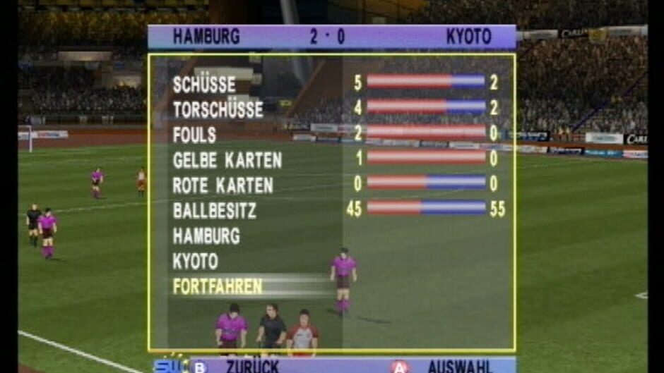 Screenshot for Sega Worldwide Soccer 2000