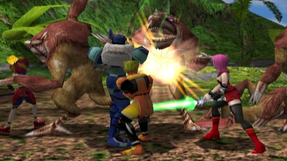 Screenshot for Phantasy Star Online