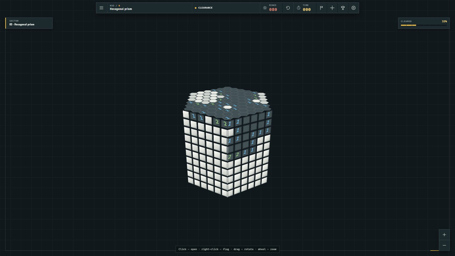 Screenshot for Minesweeper 3D
