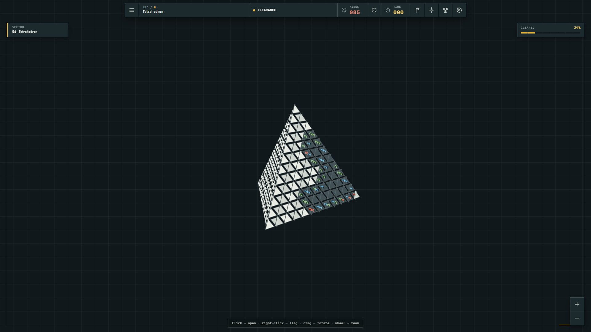 Screenshot for Minesweeper 3D
