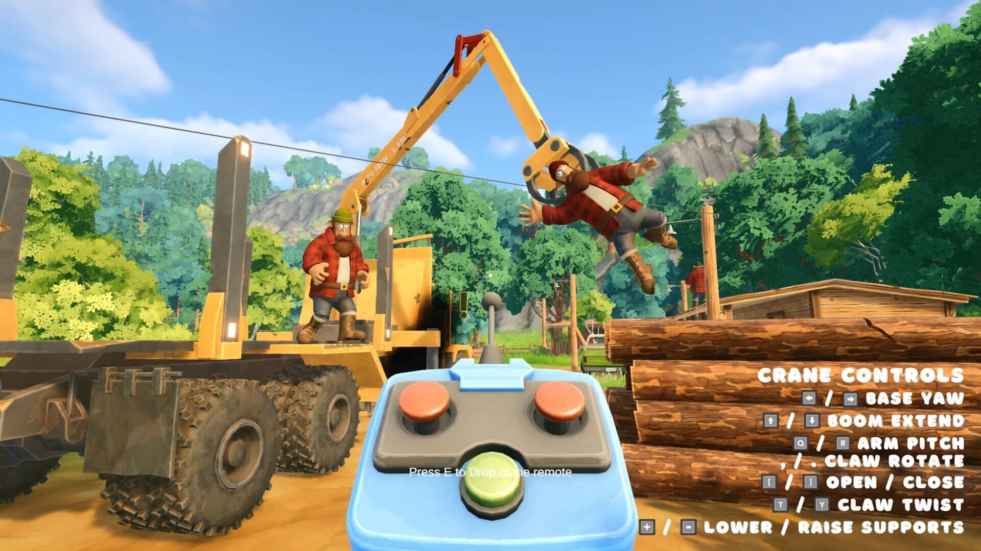 Screenshot for Timber Truck: Chaos Coop