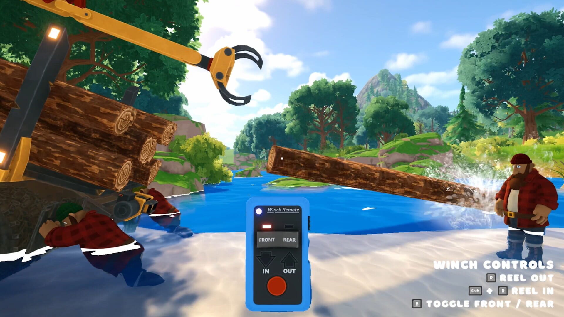 Screenshot for Timber Truck: Chaos Coop