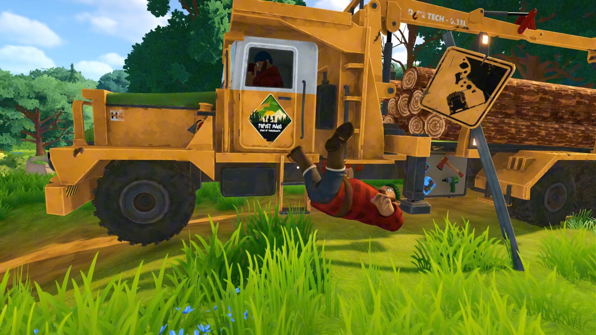 Screenshot for Timber Truck: Chaos Coop