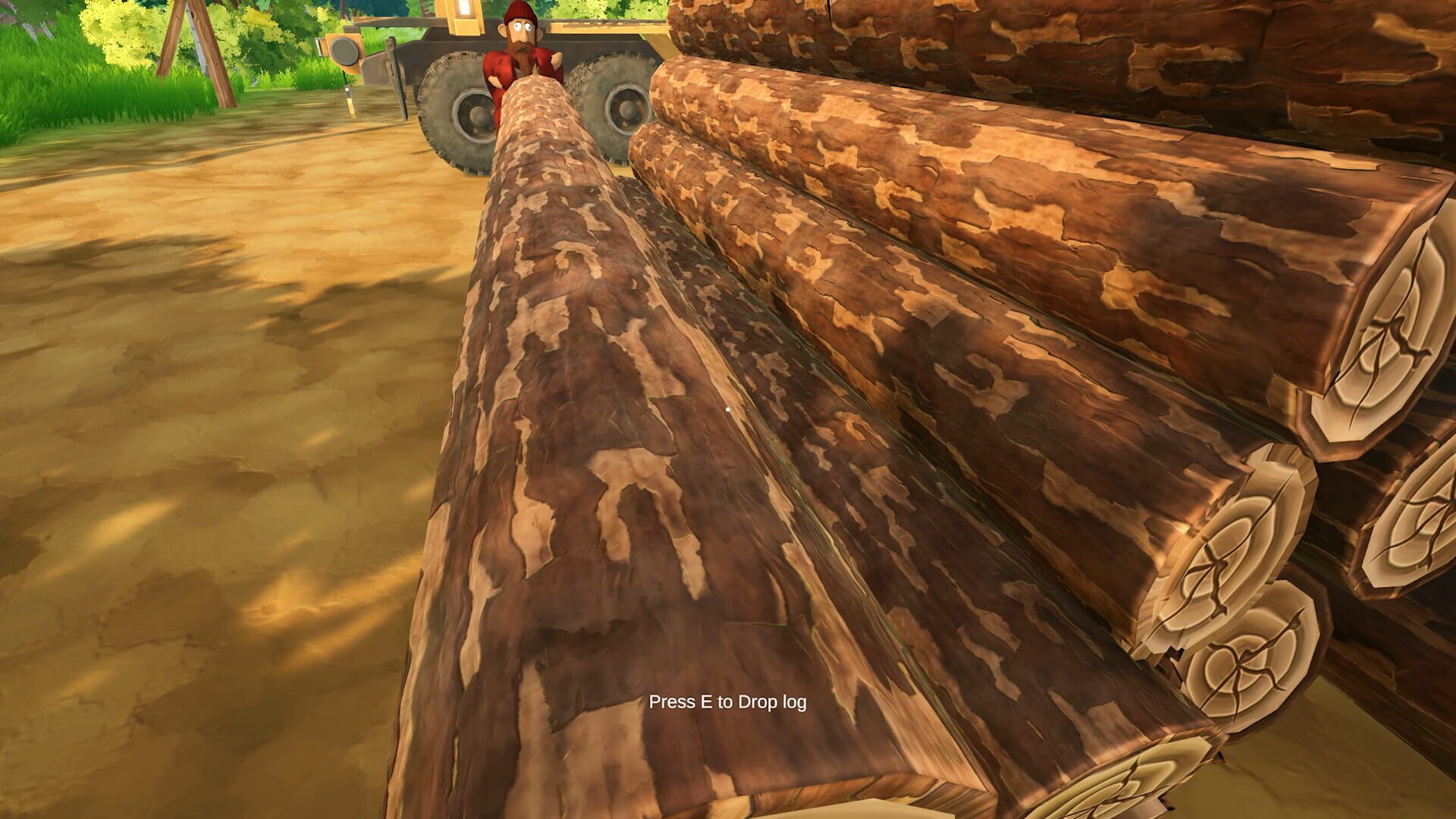Screenshot for Timber Truck: Chaos Coop