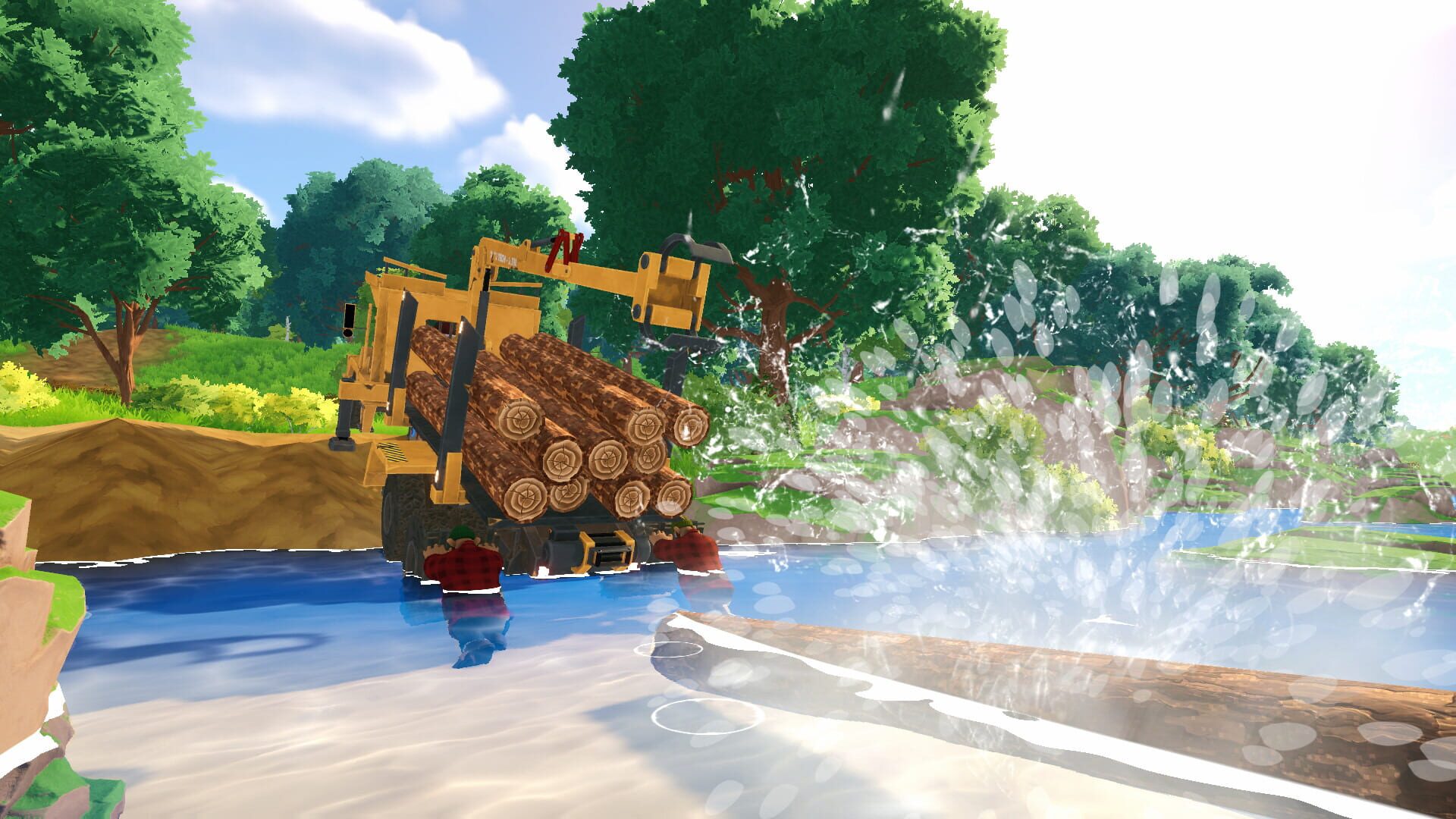Screenshot for Timber Truck: Chaos Coop