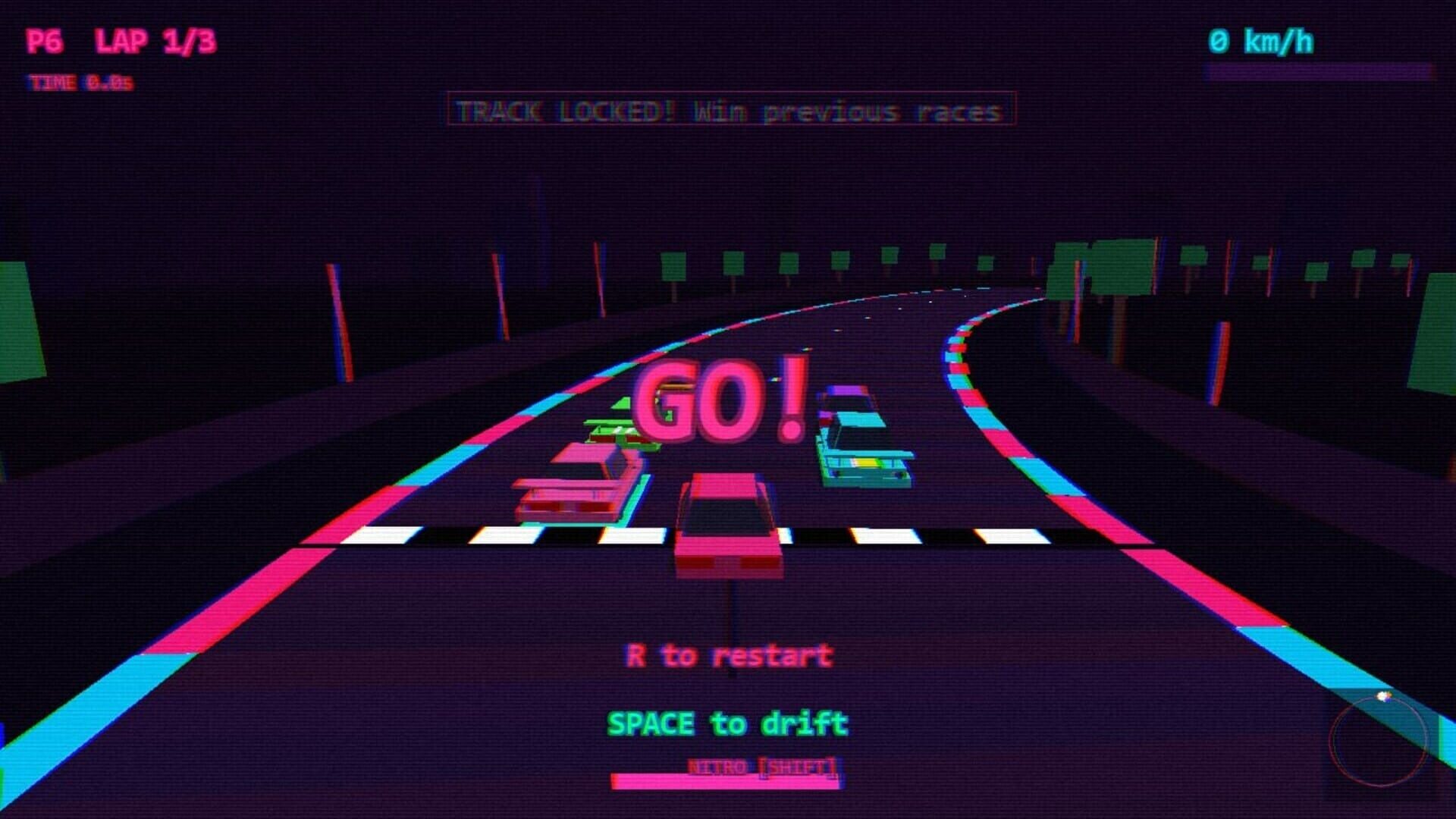 Screenshot for Neon Drift Ultra