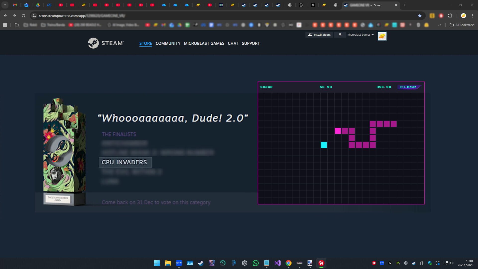 Screenshot for CPU Invaders: Cyber Arcade