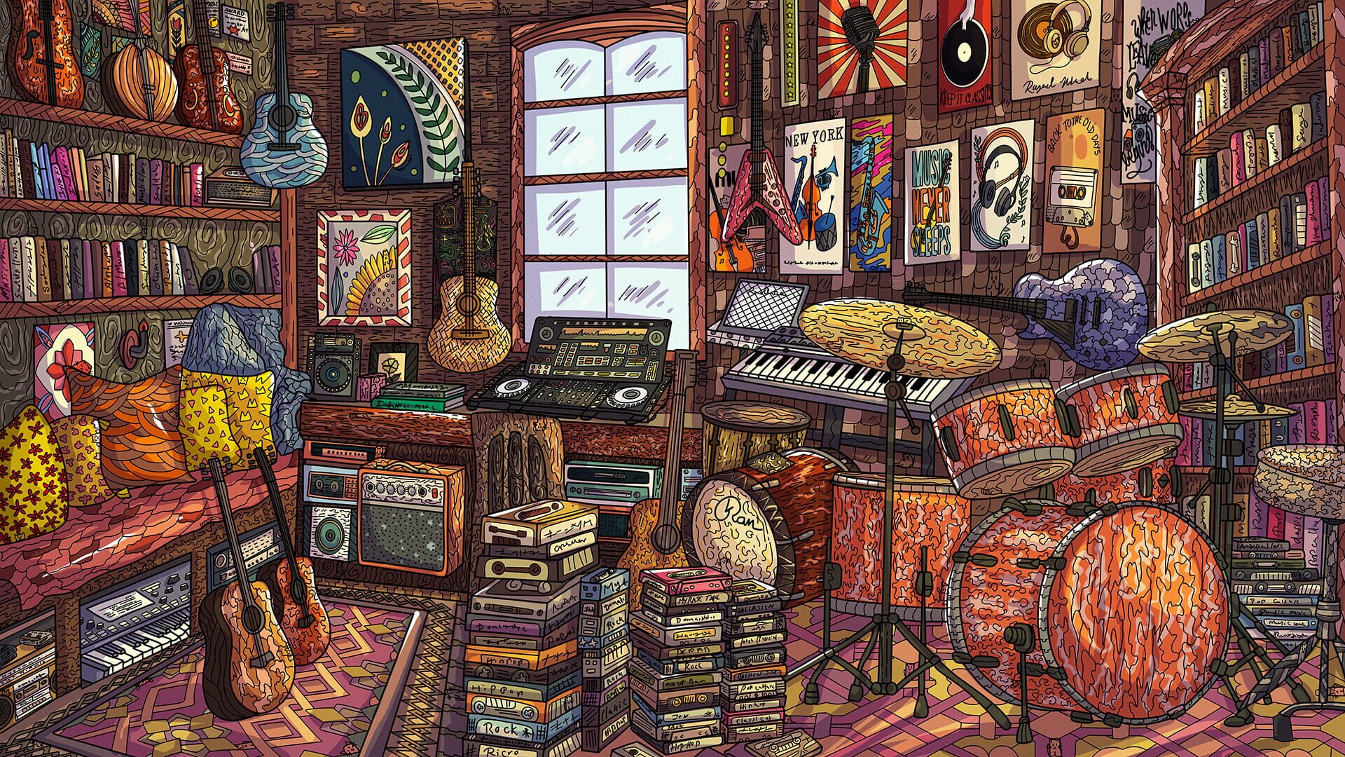 Screenshot for 100 Music Cats