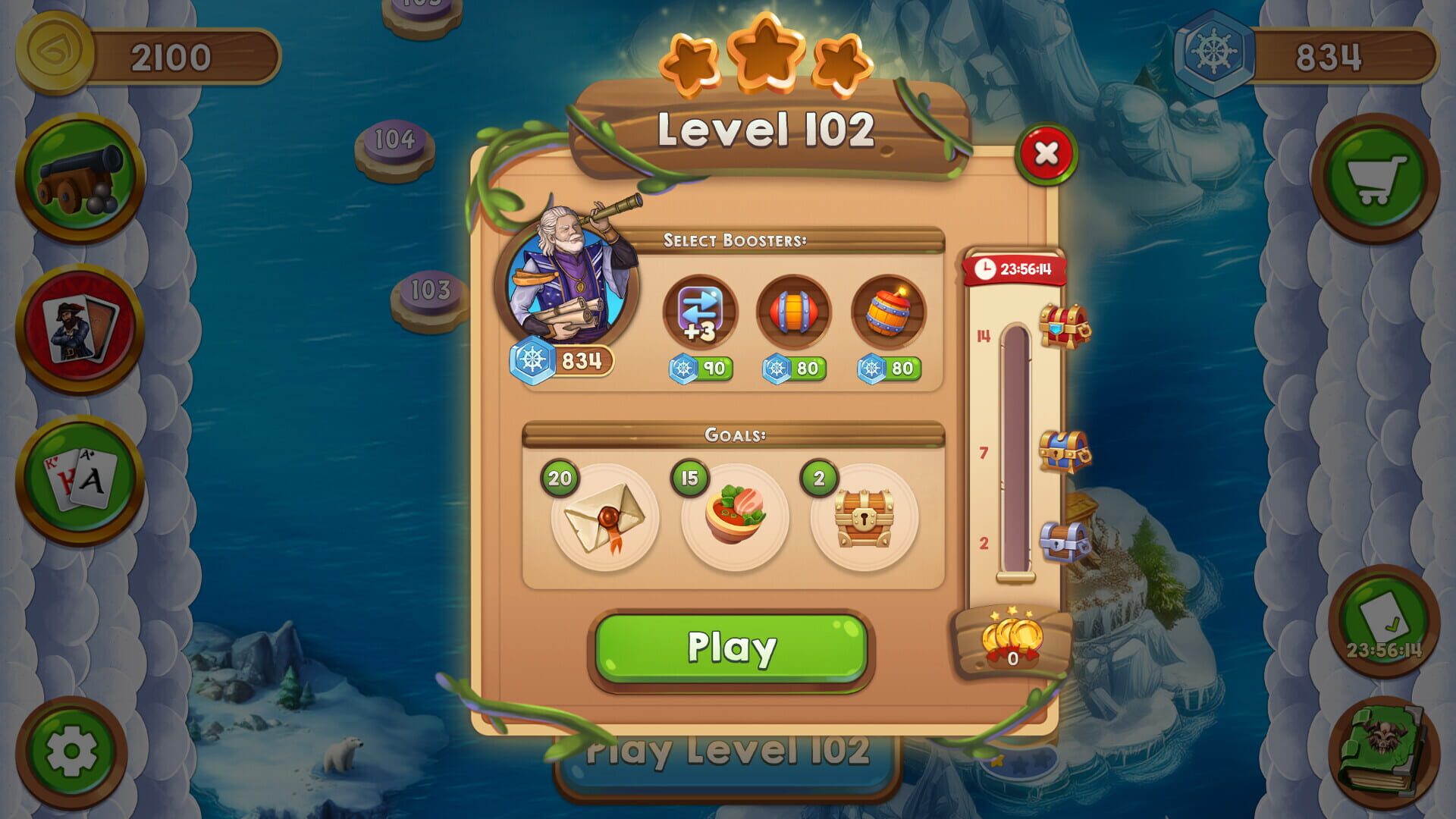 Screenshot for Seven Seas Jewels: Collector's Edition