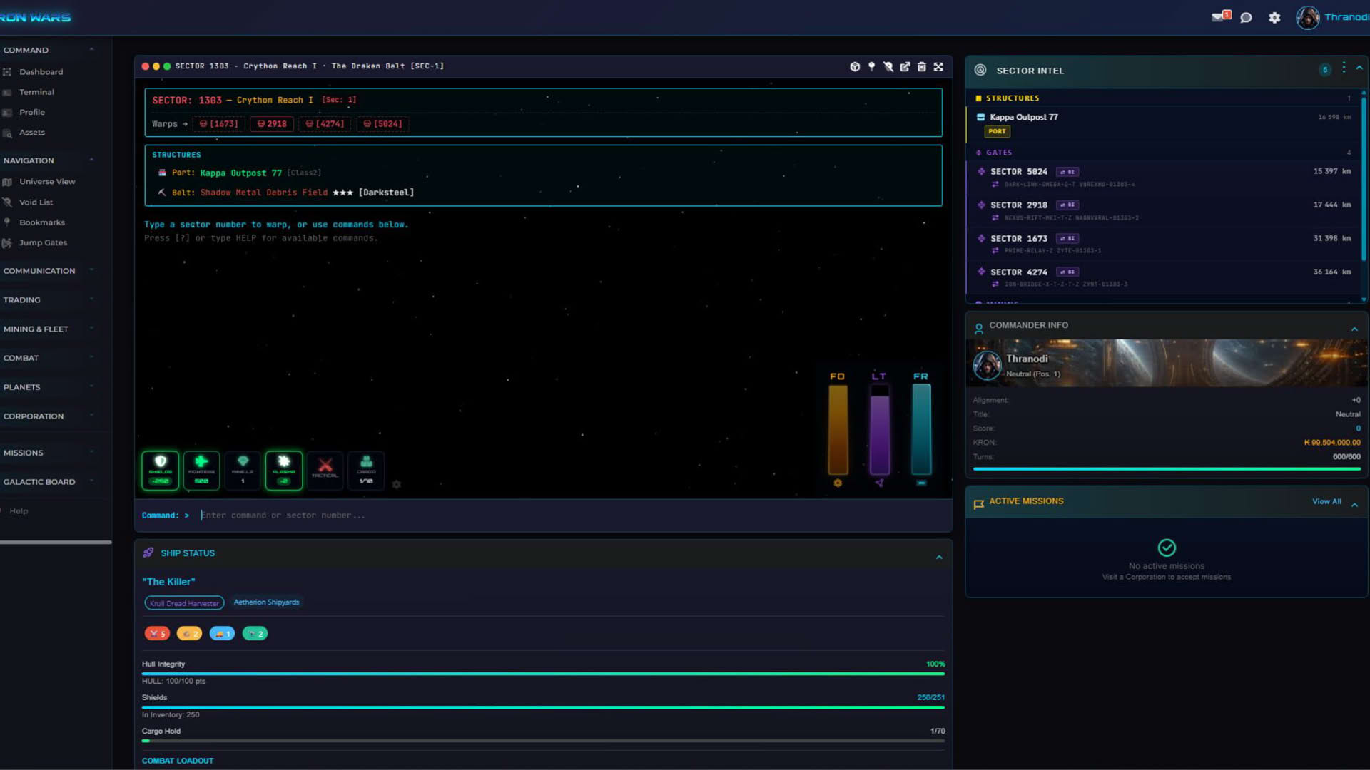 Screenshot for Kron Wars