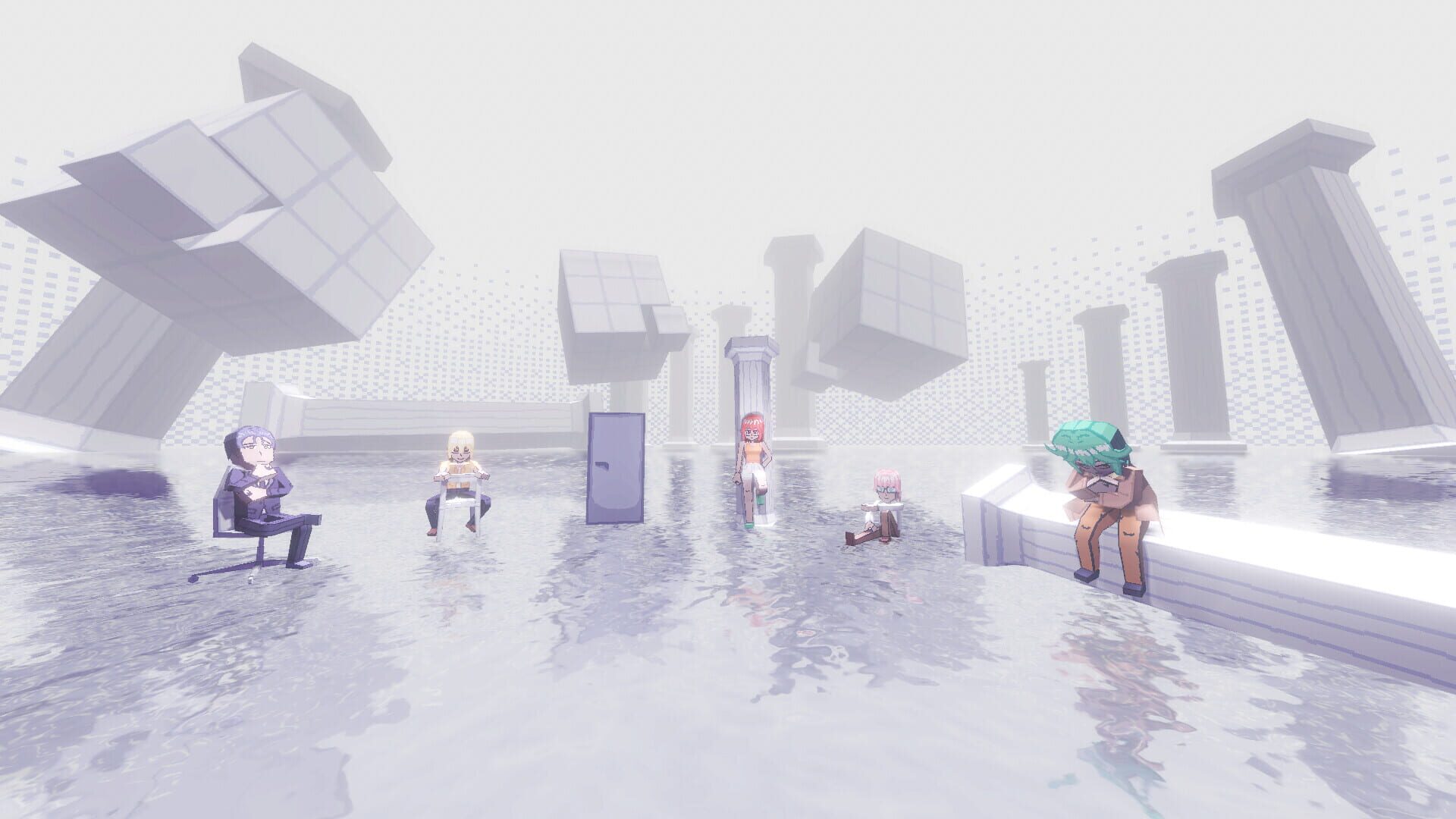 Screenshot for Brain Runner: Dreamcore Movement Shooter