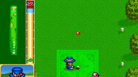 Screenshot for Super Naxat Open: Golf de Shoubu da! Dorabocchan