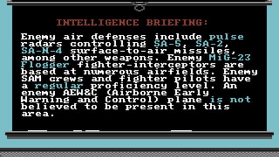 Screenshot for Project Stealth Fighter