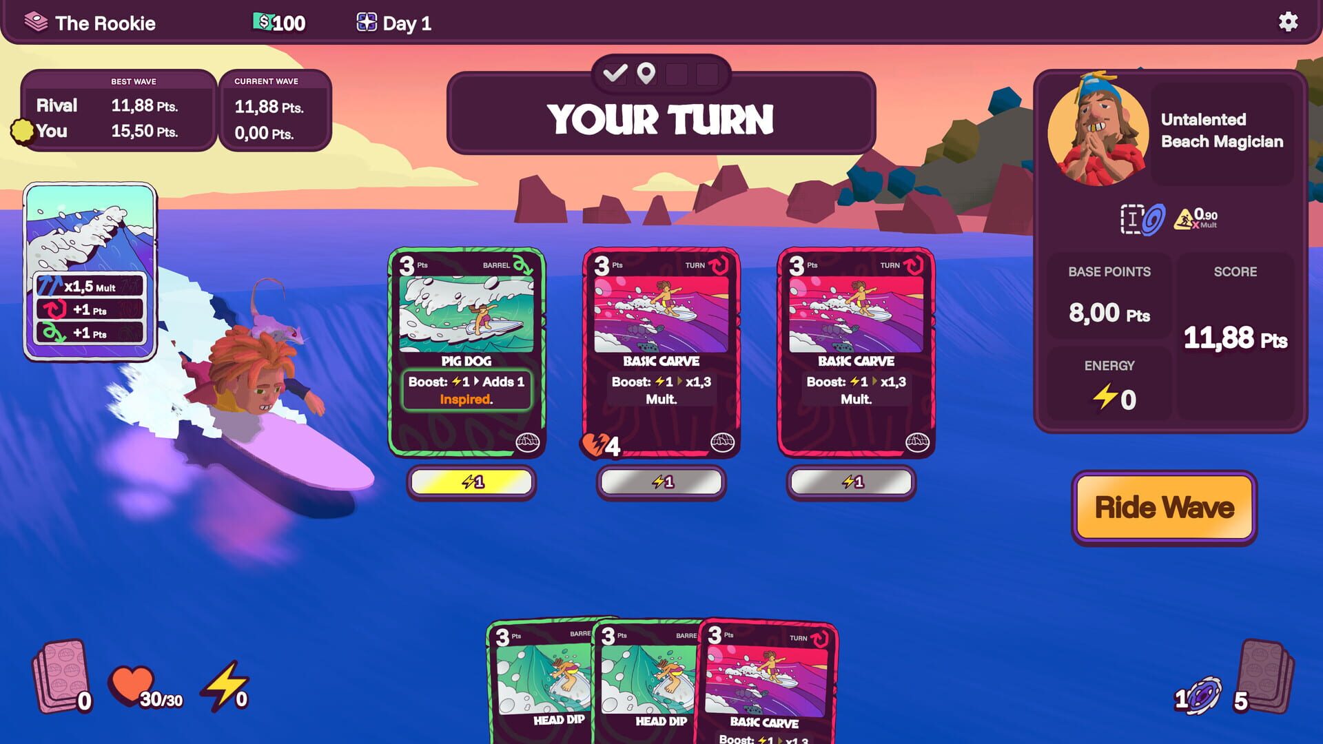 Screenshot for R.O.G.U.E. Waves