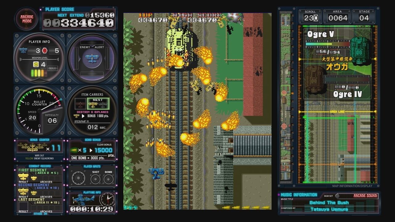 Screenshot for Toaplan Arcade Garage: Flying Fire Shark