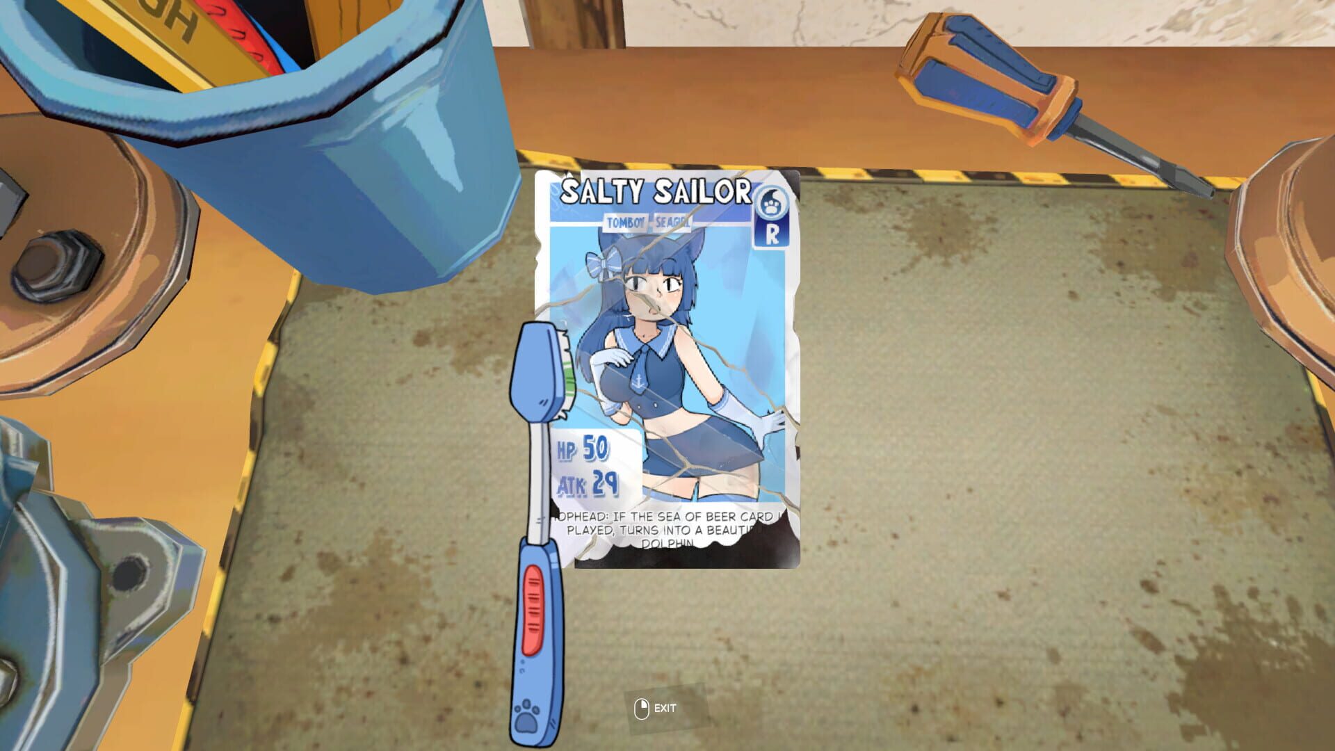Screenshot for Kotamon: My Sis Found a Super-Rare Card in Her Cereal Box, so I Became a Garbage Man to Find the Entire Collection and Earn $1,000,000