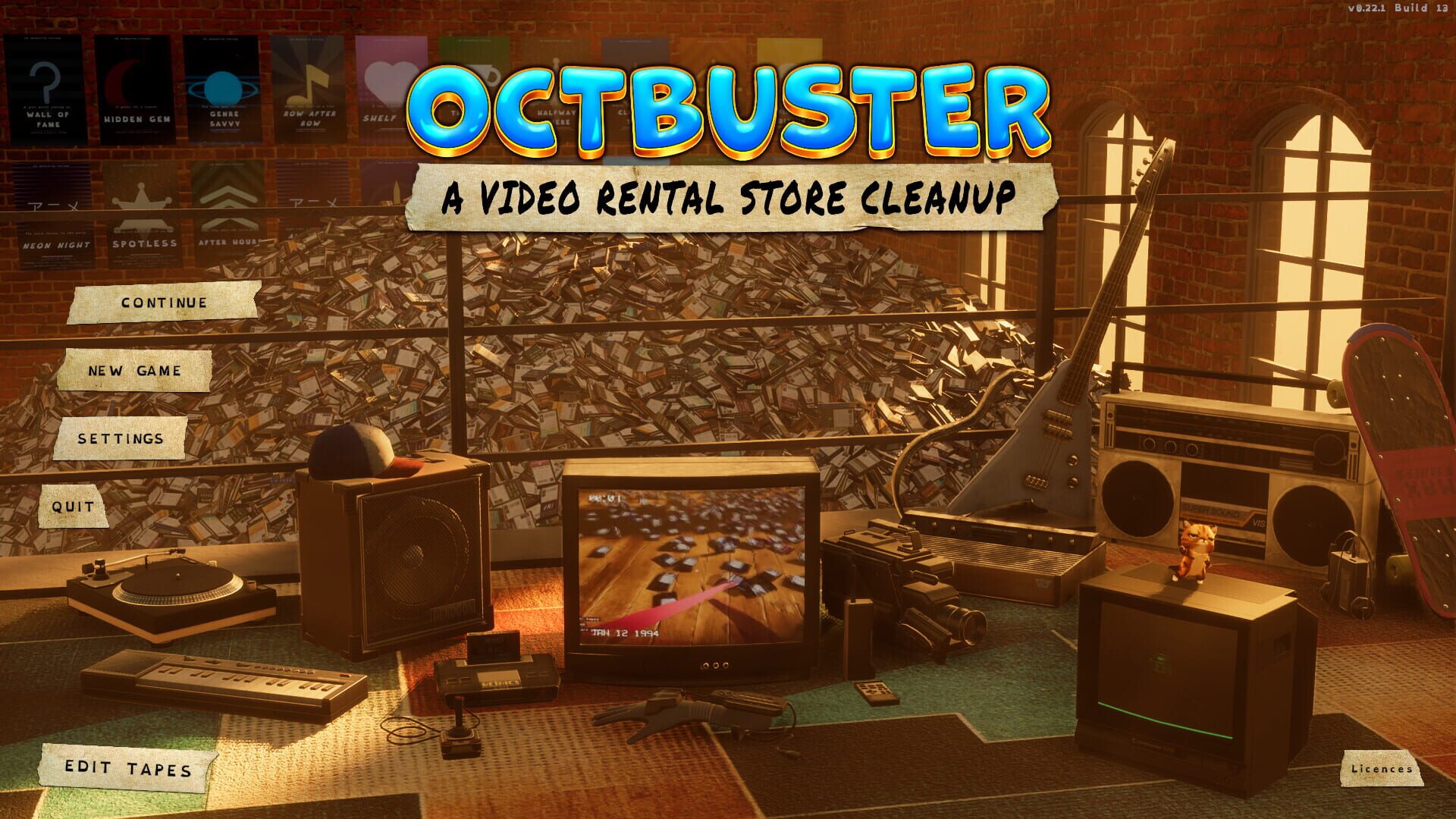 Screenshot for Octbuster: Video Rental Store Cleanup