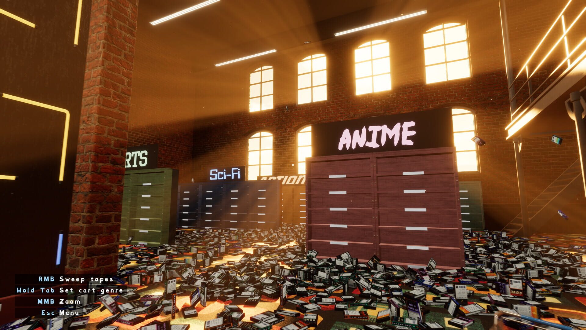 Screenshot for Octbuster: Video Rental Store Cleanup