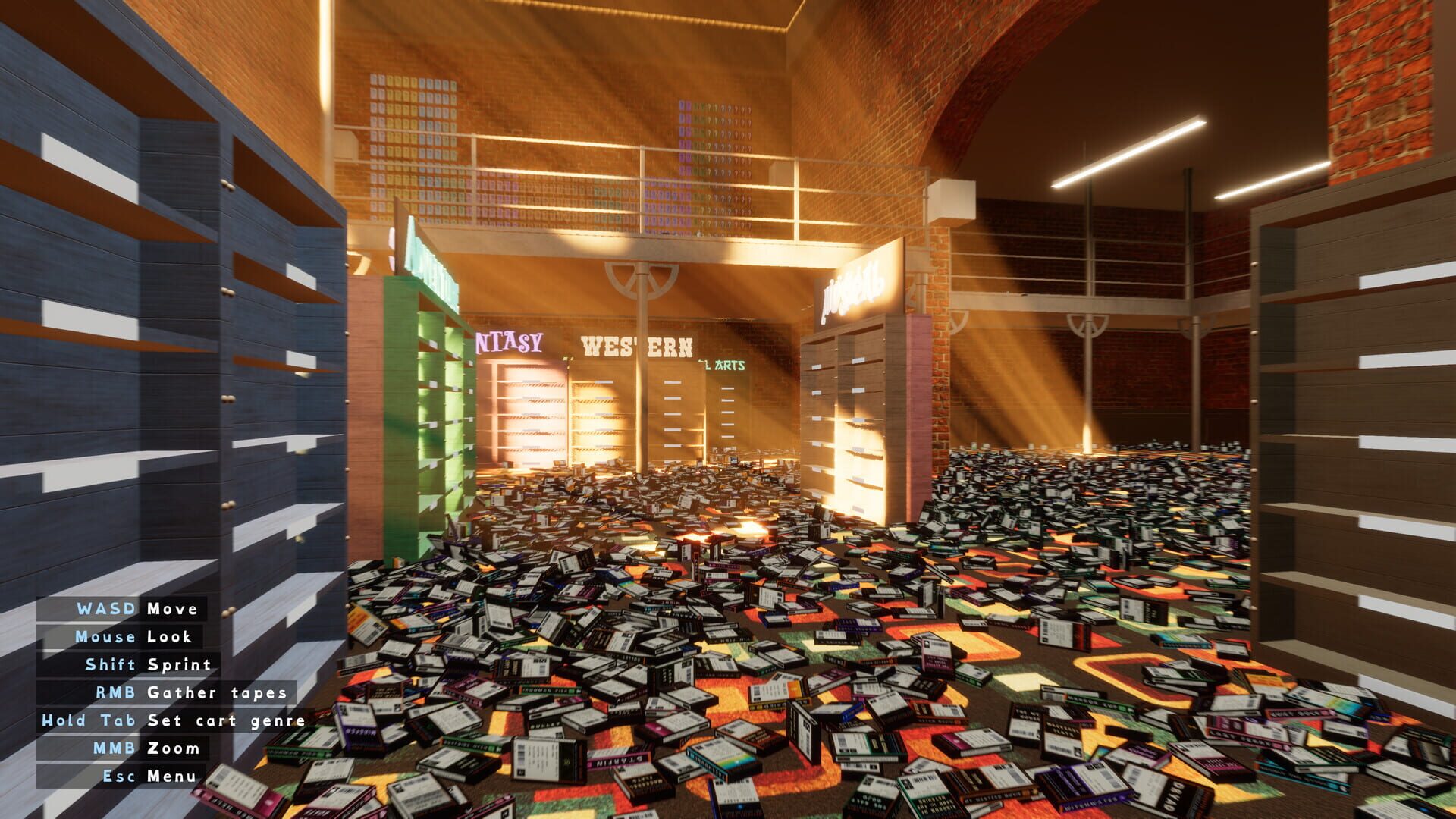 Screenshot for Octbuster: Video Rental Store Cleanup