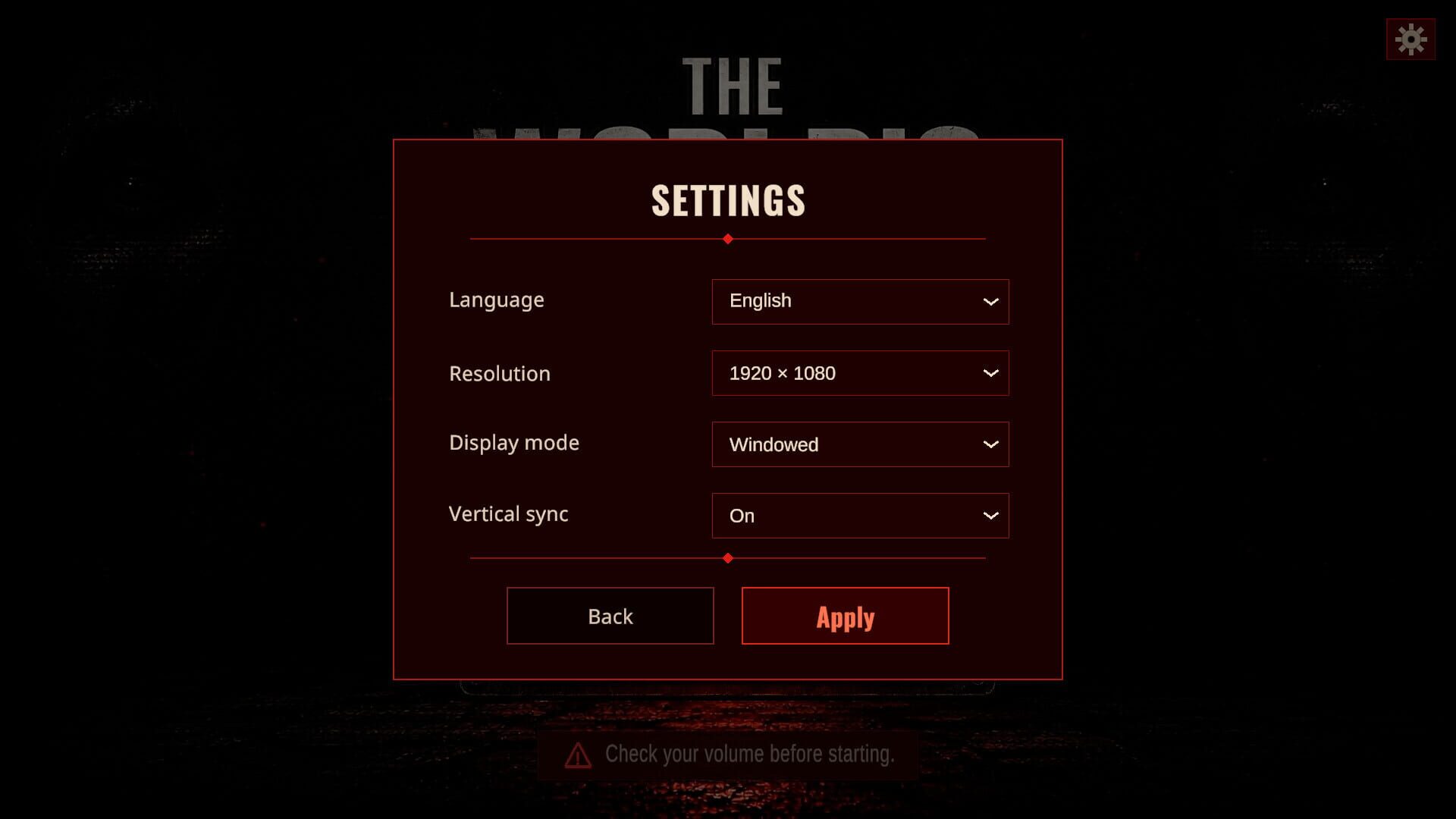 Screenshot for The World's Shortest Horror Game