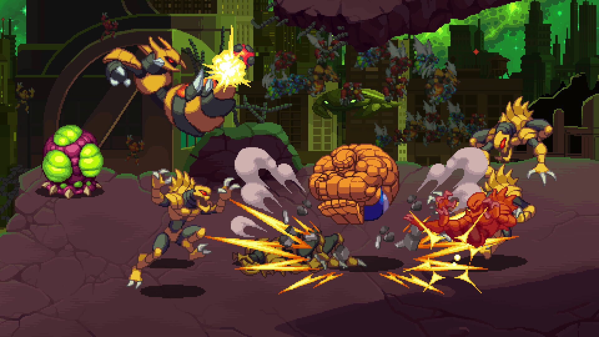 Screenshot for Marvel Cosmic Invasion: Cyclops & The Thing