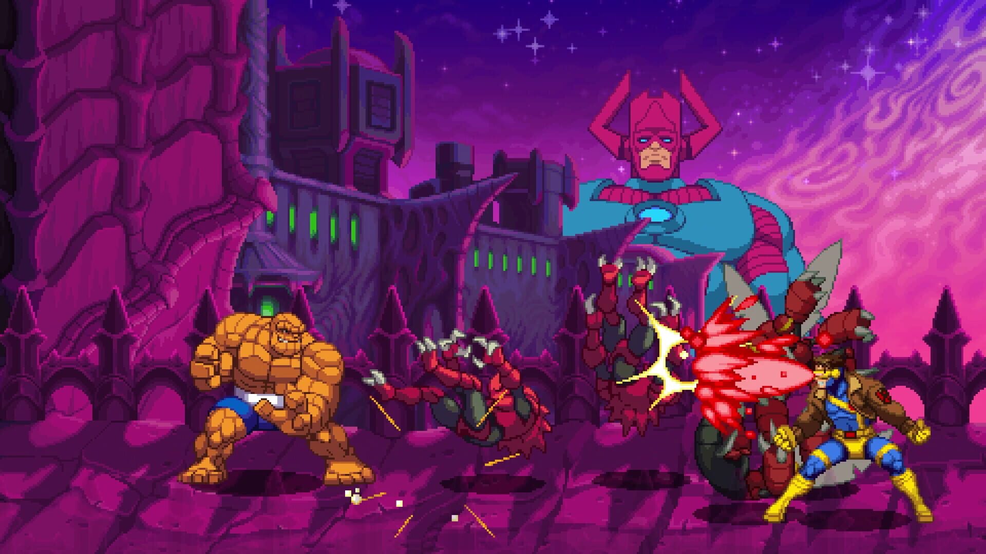 Screenshot for Marvel Cosmic Invasion: Cyclops & The Thing