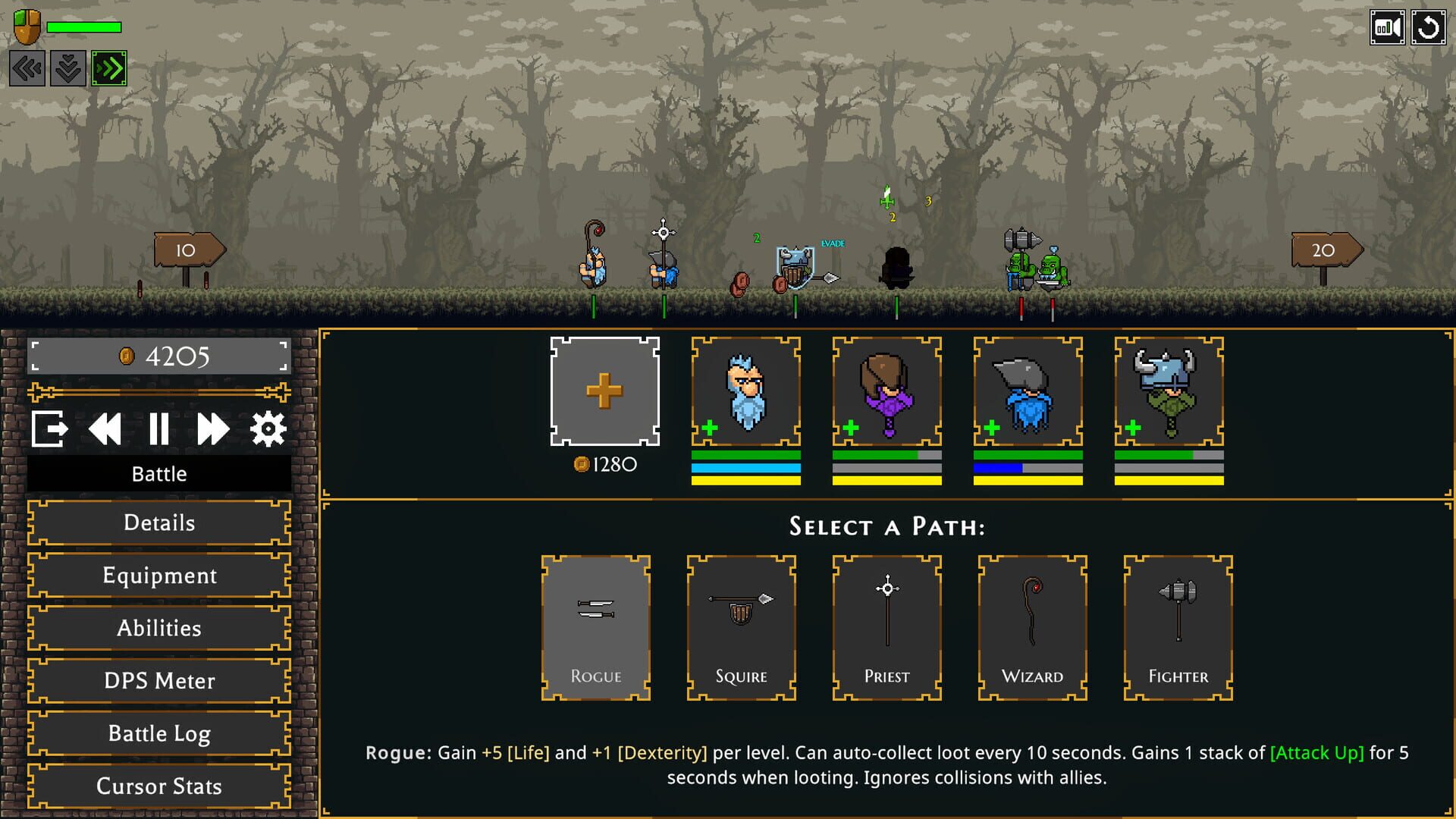 Screenshot for Dwarves: Idle Battles