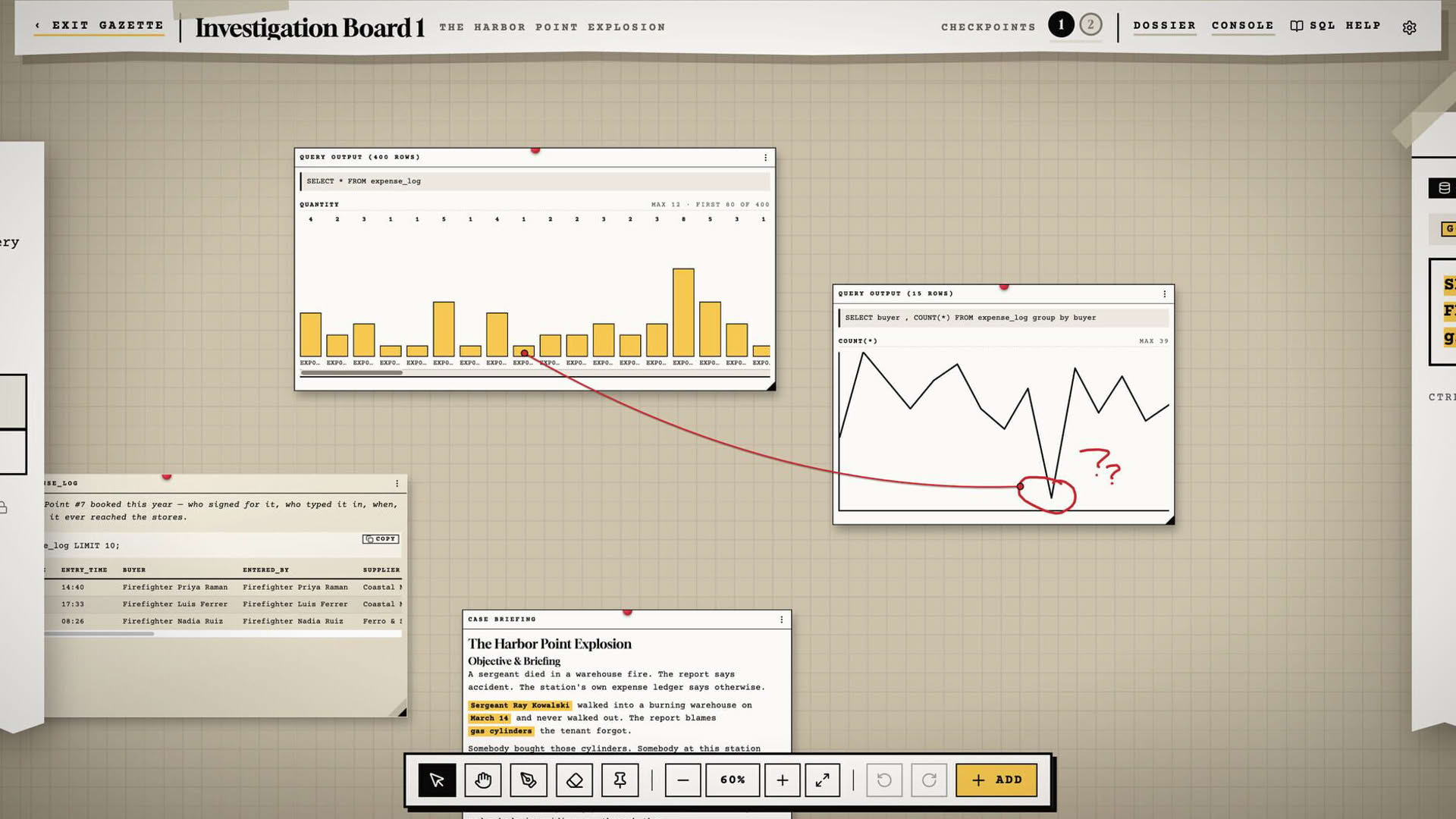 Screenshot for Ghost in the SQL Data