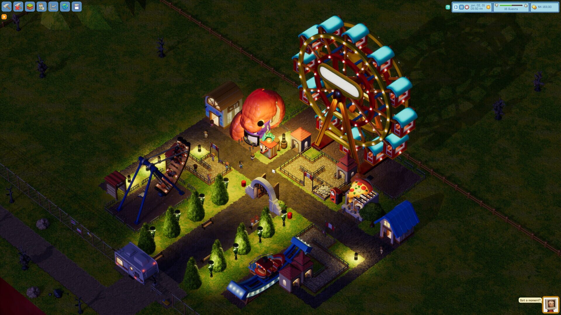 Screenshot for RollerCoaster Tycoon Wonderworks