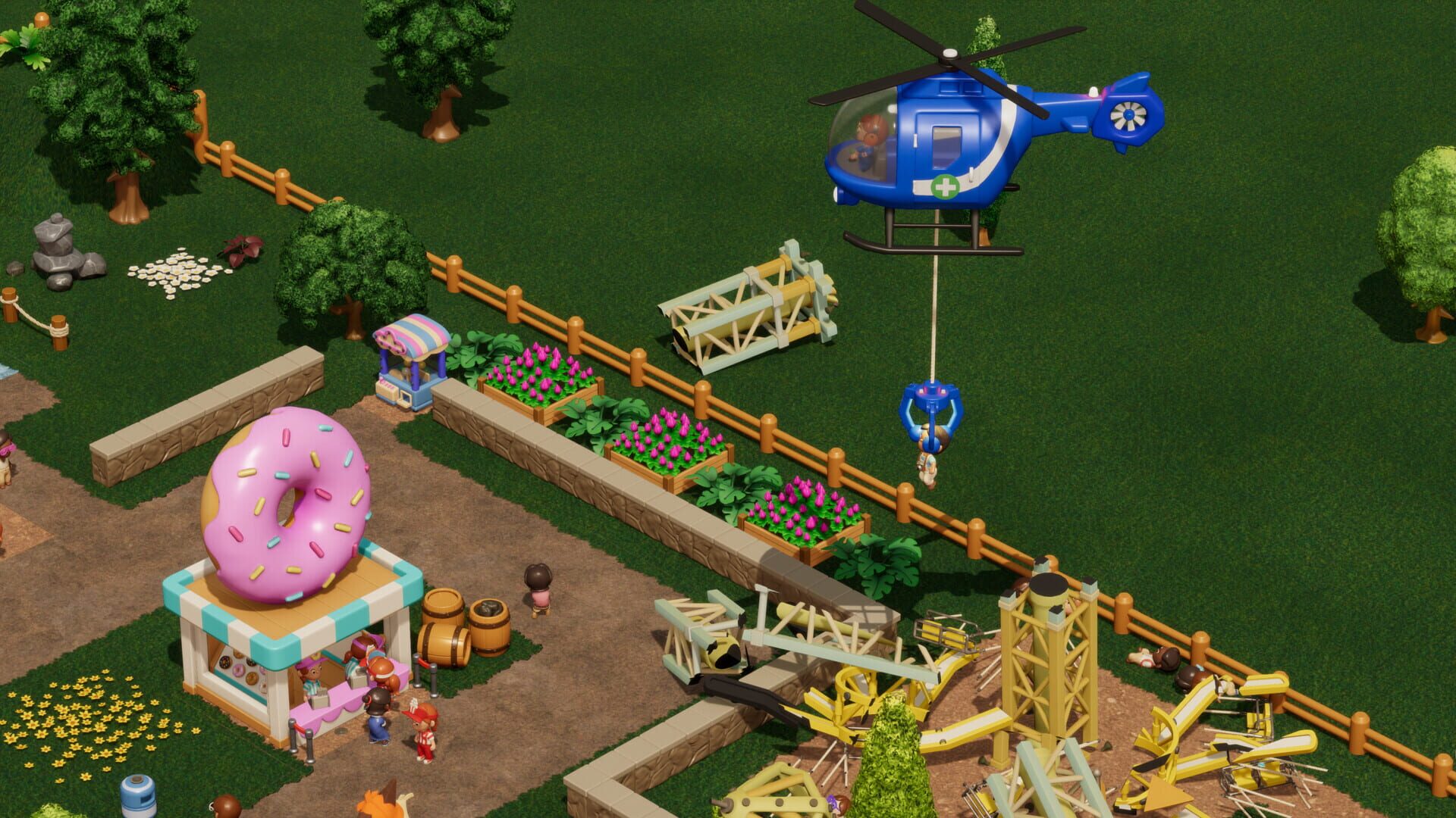 Screenshot for RollerCoaster Tycoon Wonderworks