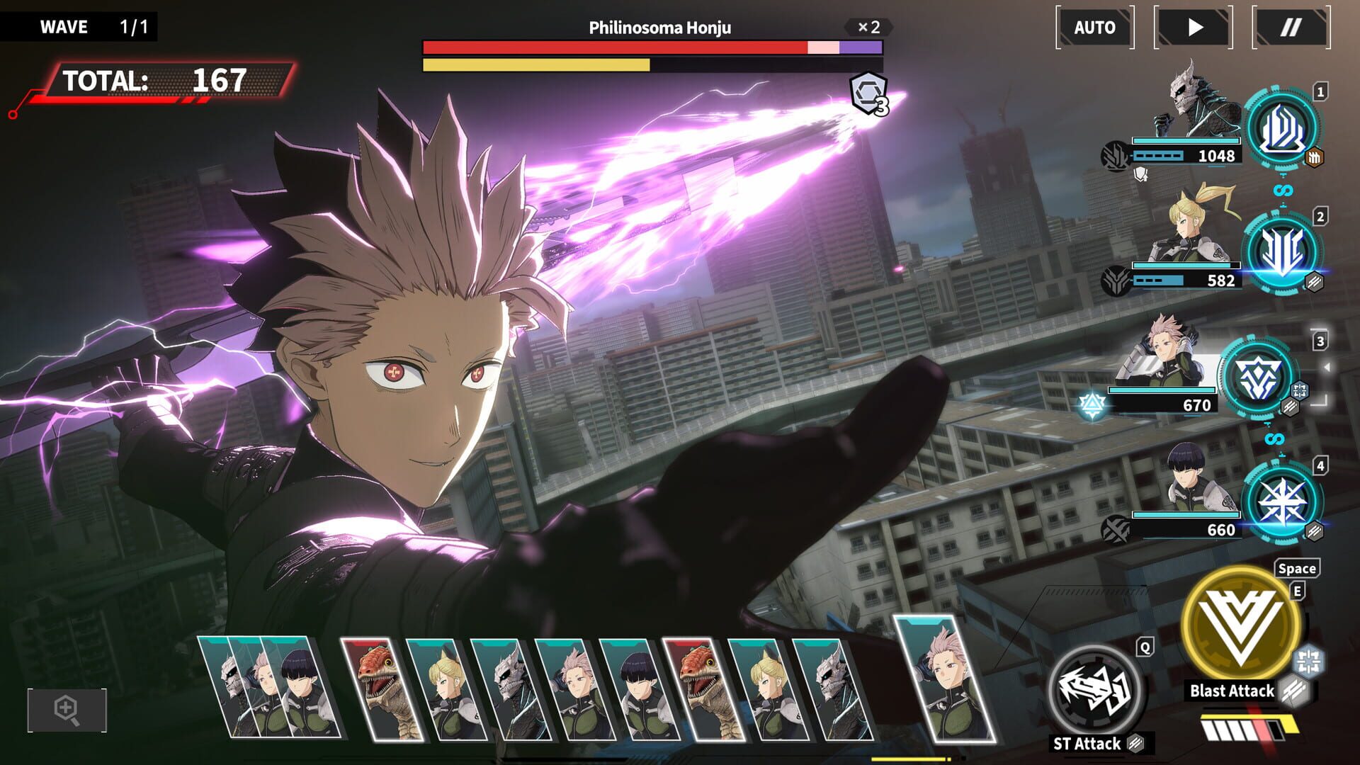 Screenshot for Kaiju No. 8: The Game