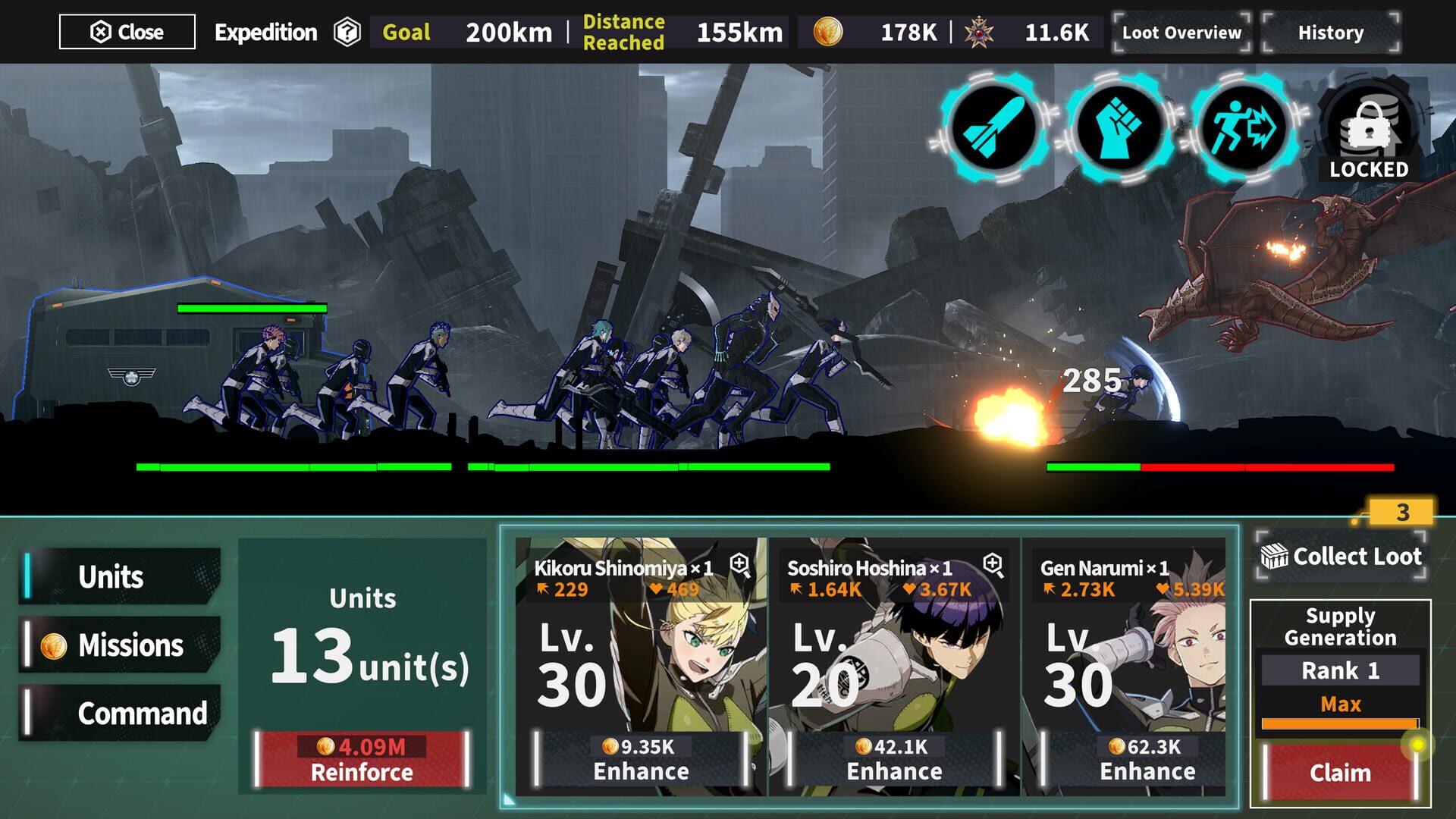 Screenshot for Kaiju No. 8: The Game