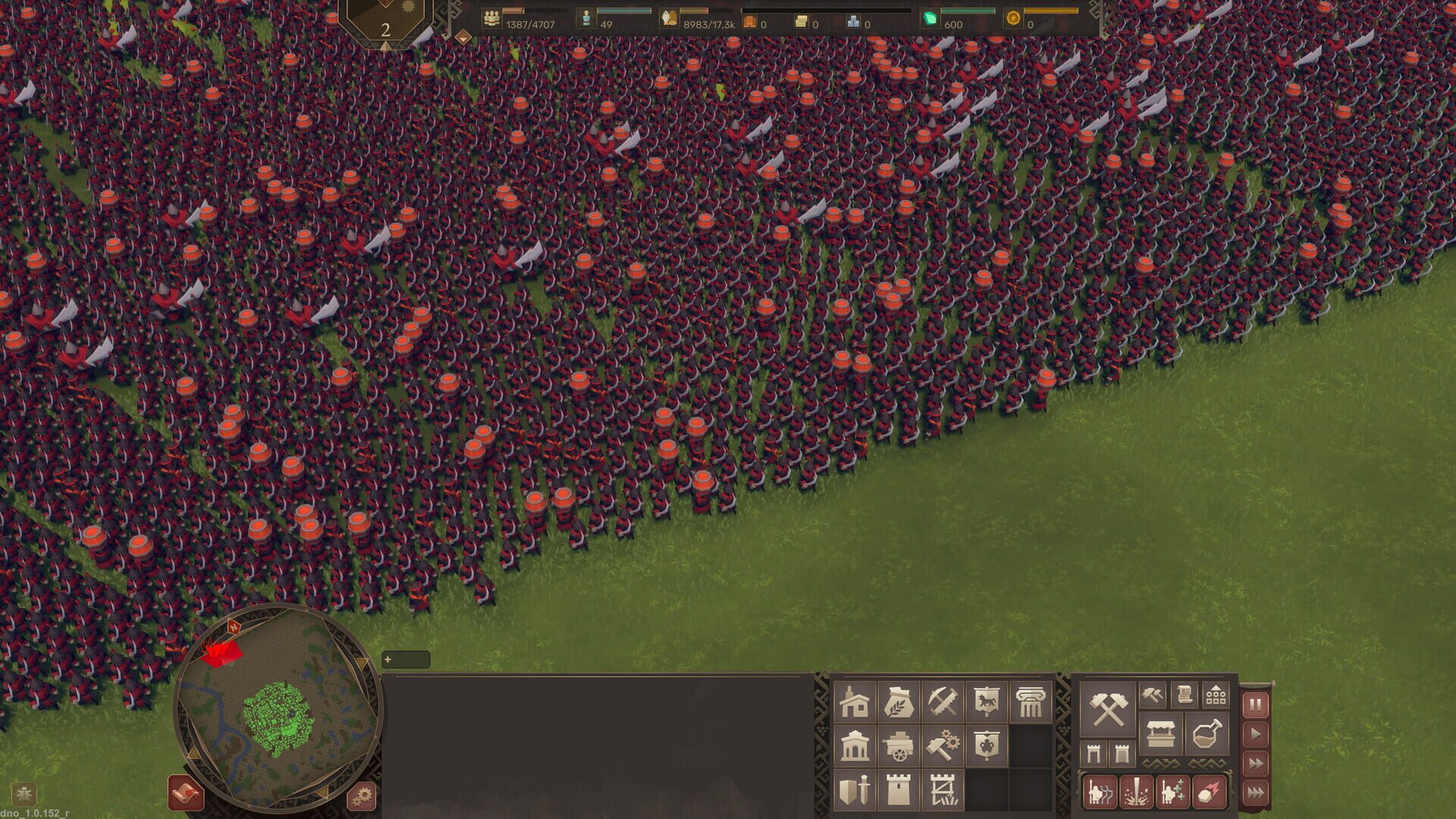 Screenshot for Diplomacy is Not an Option: Fog of War