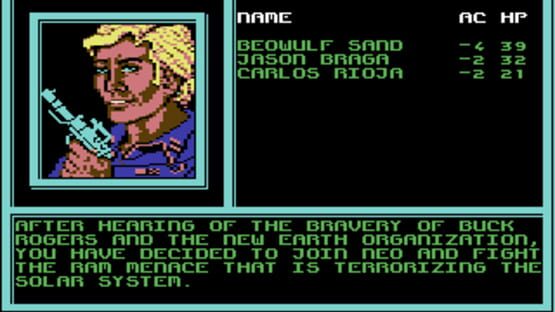 Screenshot for Buck Rogers: Countdown to Doomsday