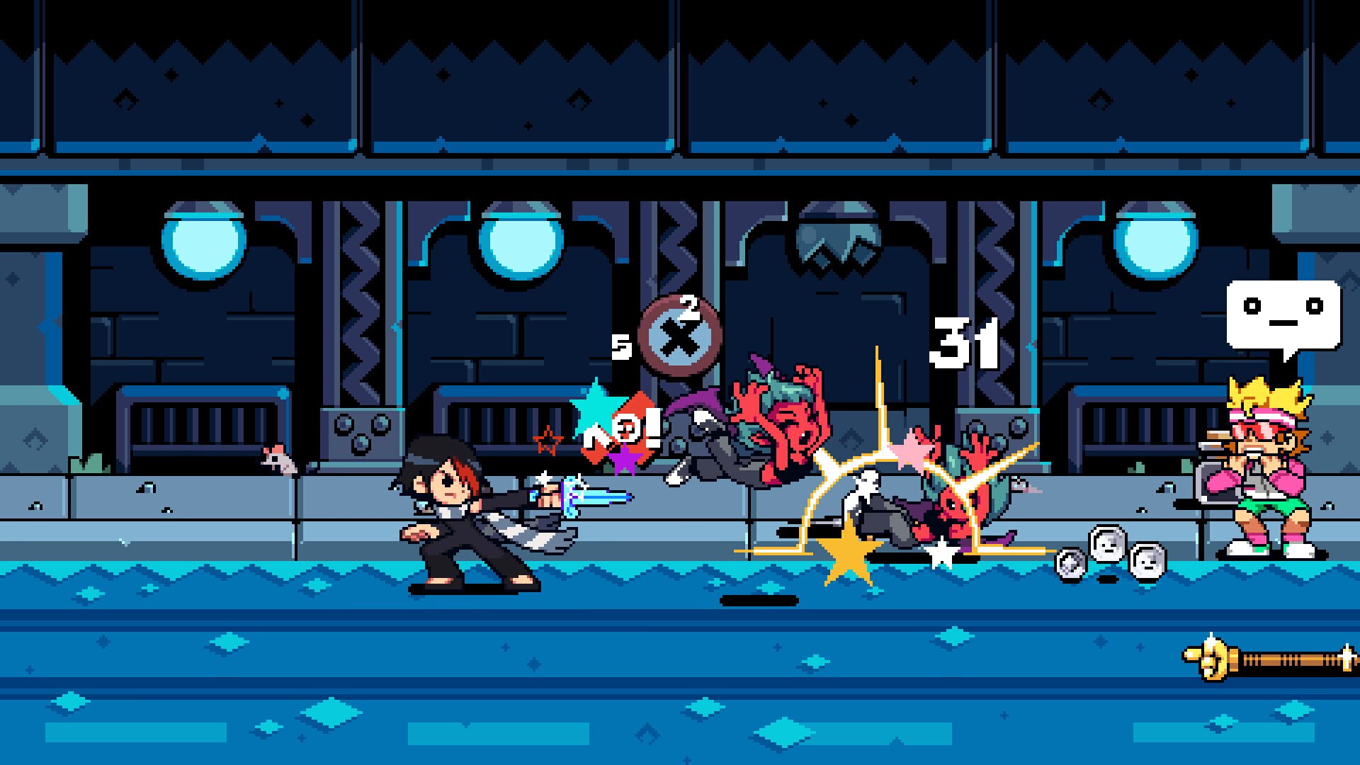 Screenshot for Scott Pilgrim EX: Back in the Band