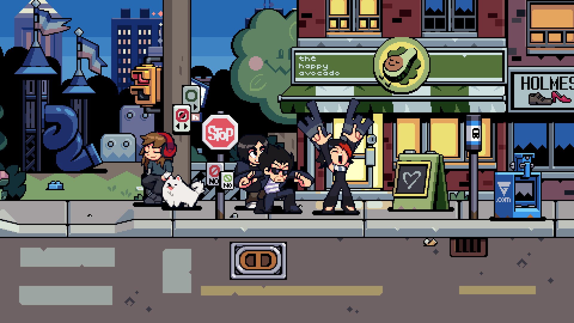 Screenshot for Scott Pilgrim EX: Back in the Band