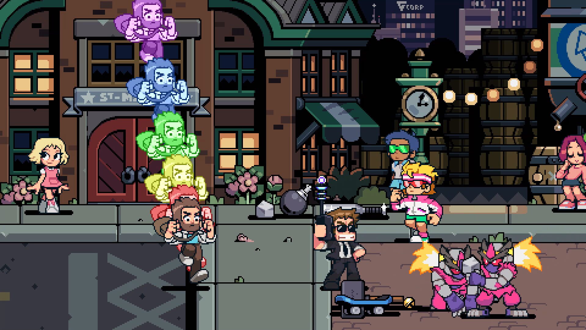 Screenshot for Scott Pilgrim EX: Back in the Band